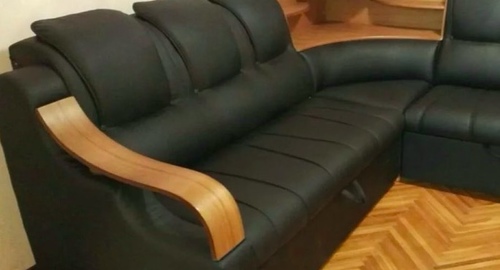 Перетяжка кожаного дивана. Южно-Сухокумск