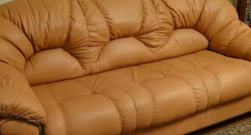 Перетяжка дивана кожей. Южно-Сухокумск